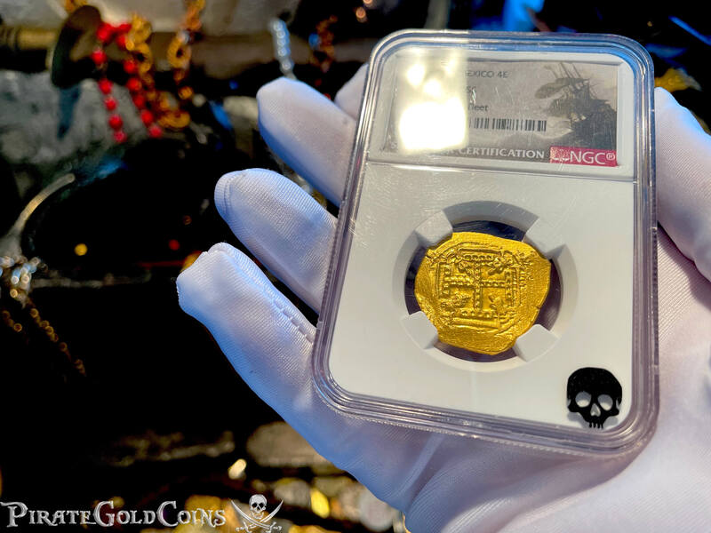 Mexico 8 Escudos 1679-99 "Jeweled Cross- Finest Known" NGC 63 11