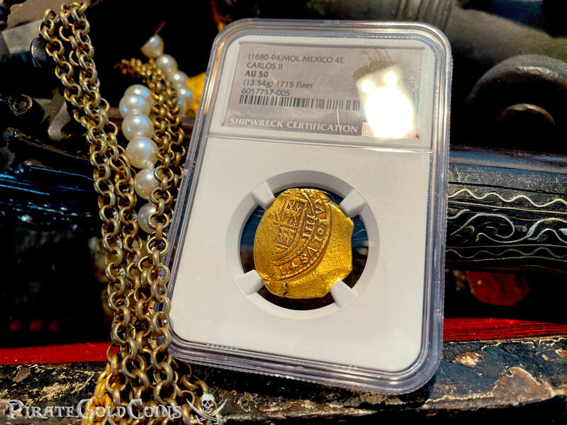 Mexico 4 Escudos 1680-94 "Jeweled Cross" NGC 50 18