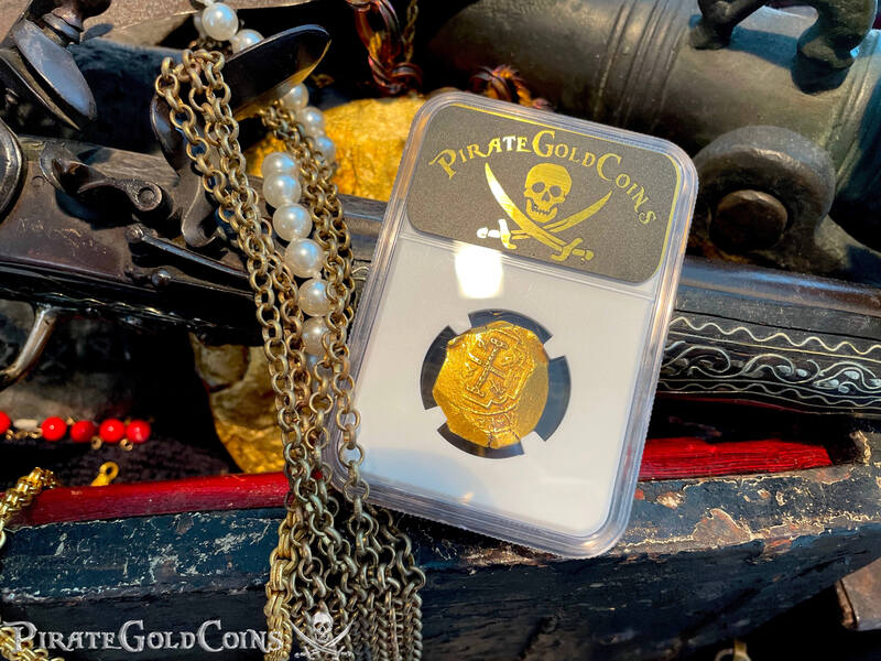 Mexico 4 Escudos 1680-94 "Jeweled Cross" NGC 50 25