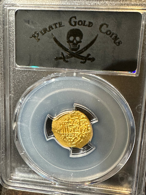 Mexico 1 Escudo 1701 "1715 Fleet Shipwreck" PCGS 63 6