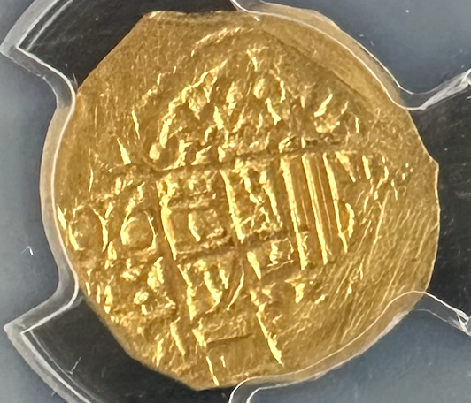 Mexico 1 Escudo 1701 "1715 Fleet Shipwreck" PCGS 63 16