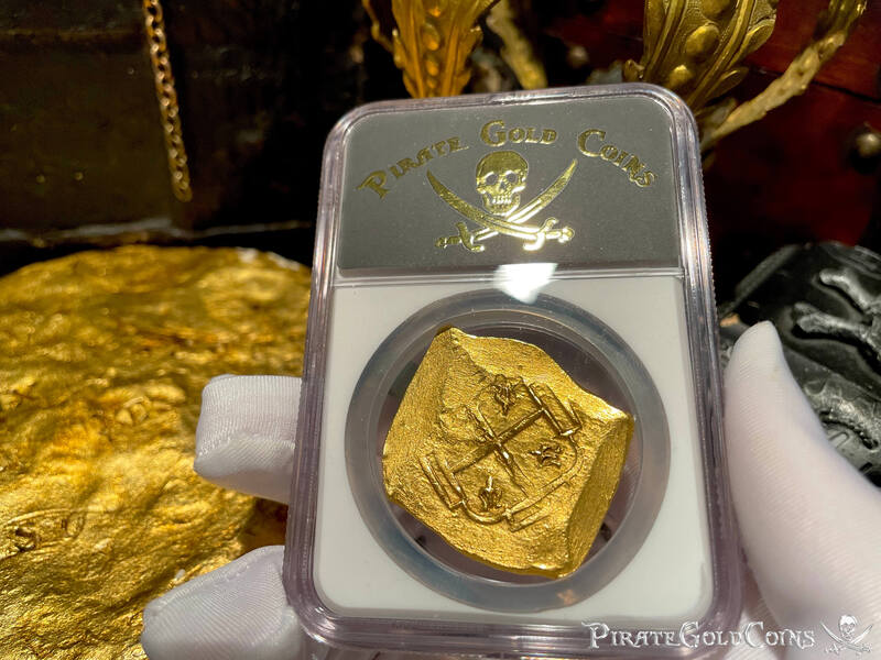 Mexico 8 Escudos 1702-10 "1715 Fleet Shipwreck" NGC UNC 19