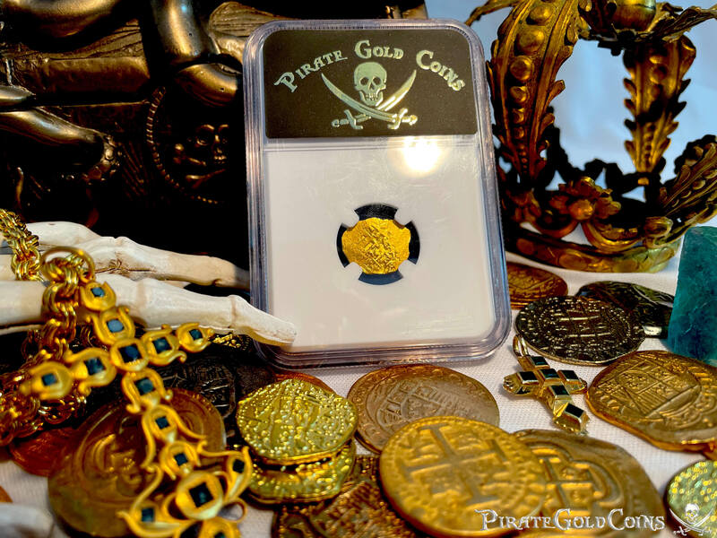 Mexico 1 Escudo 1702-5 "1715 Fleet Shipwreck- Box End Cross" NGC 6