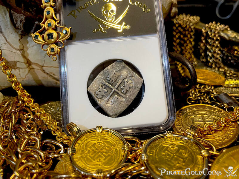 Mexico 4 Reales 1706-14 "1715 Fleet Shipwreck" NGC VF 8