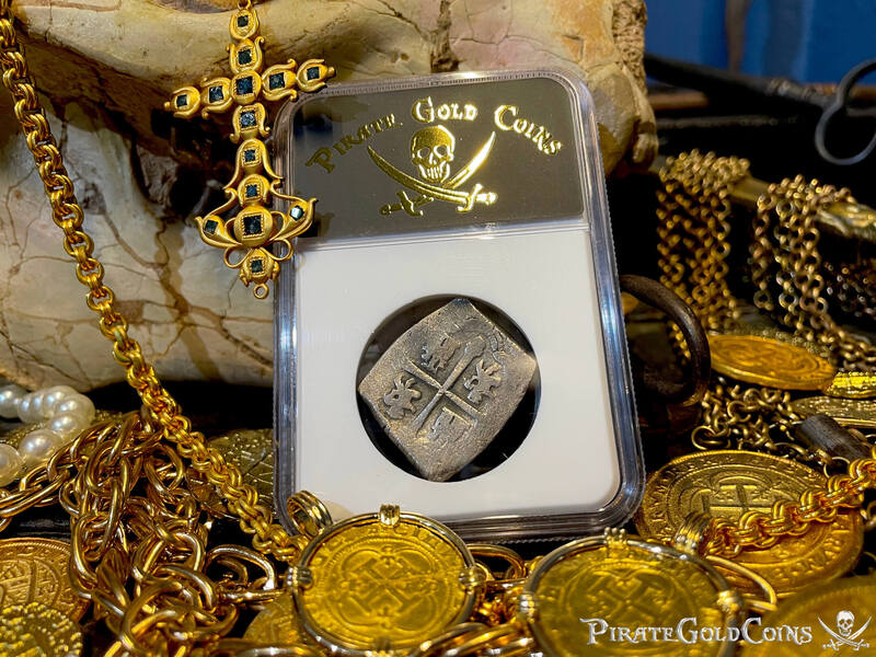 Mexico 4 Reales 1706-14 "1715 Fleet Shipwreck" NGC VF 9