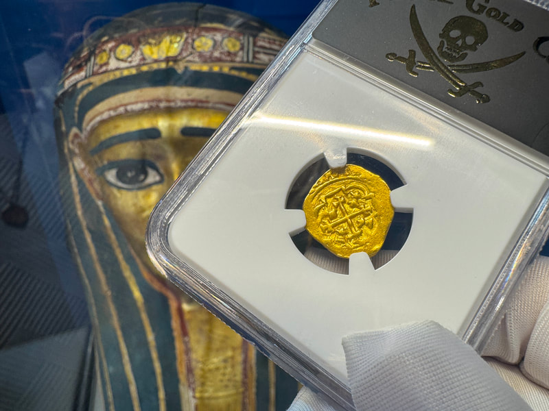 Mexico 1 Escudo 1707-13 "1715 Fleet Shipwreck" NGC 61 4