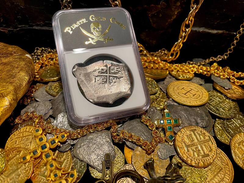 Mexico 8 Reales 1709 "1715 Fleet Shipwreck" NGC VF 7