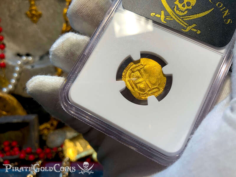 Mexico 1 Escudo 1710 Dated "1715 Fleet Shipwreck" NGC 63 6