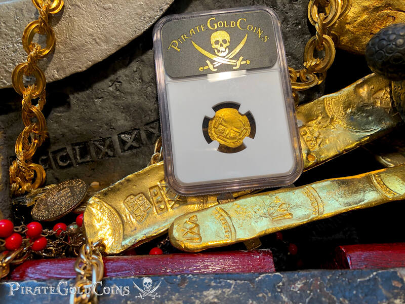 Mexico 1 Escudo 1710 Dated "1715 Fleet Shipwreck" NGC 63 7