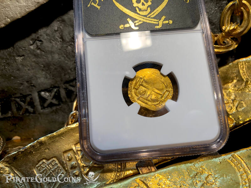 Mexico 1 Escudo 1710 Dated "1715 Fleet Shipwreck" NGC 63 8
