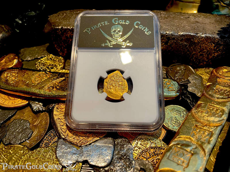 Mexico 1 Escudo 1711-13 "1715 Fleet Shipwreck" NGC 55 9