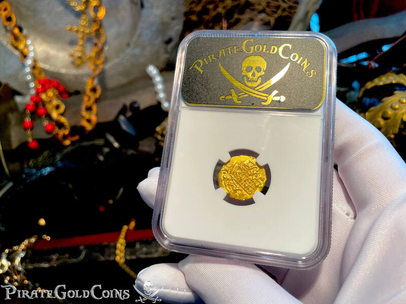 Mexico 1 Escudo 1711-13 "From 1715 Fleet Shipwreck" NGC 64 21