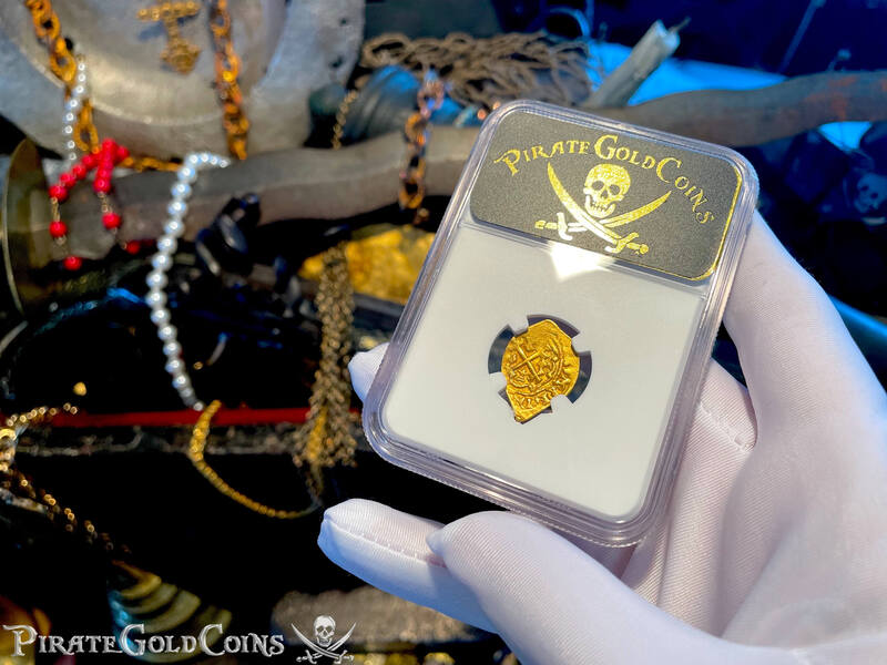 Mexico 1 Escudo 1711 "Dated - From 1715 Fleet Shipwreck" NGC 45 6