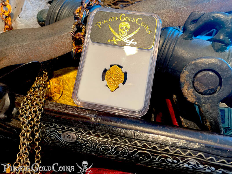 Mexico 1 Escudo 1711 "Dated - From 1715 Fleet Shipwreck" NGC 45 9