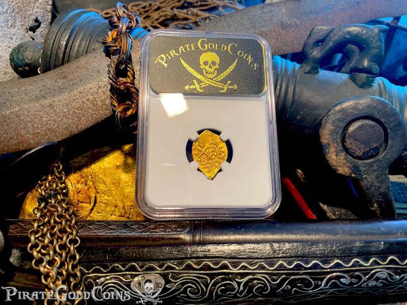 Mexico 1 Escudo 1711 "Dated - From 1715 Fleet Shipwreck" NGC 45 12