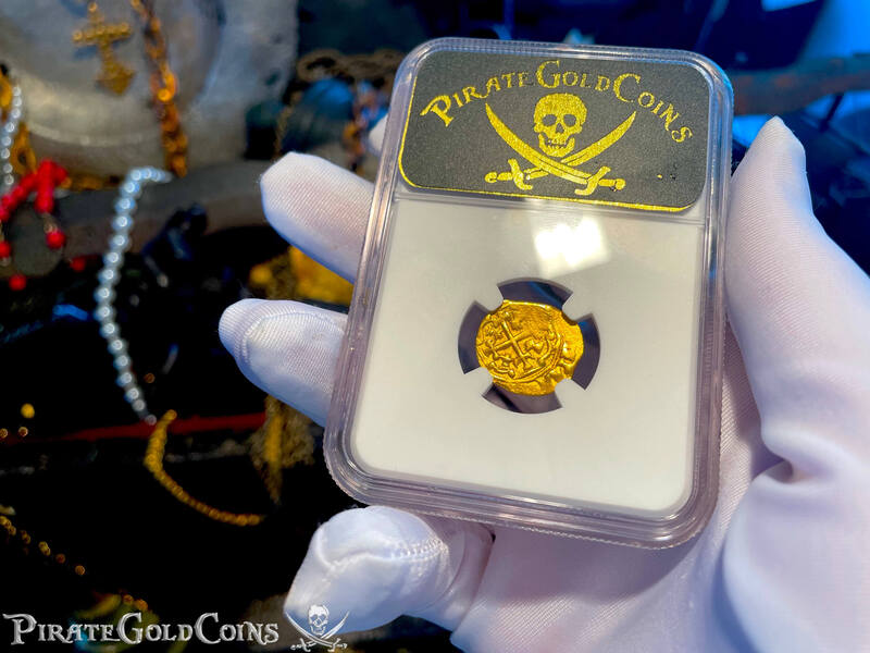 Mexico 1 Escudo 1711 "Dated- From 1715 Fleet Shipwreck" NGC 50 6