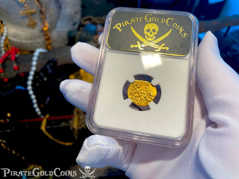 Mexico 1 Escudo 1711 "Dated- From 1715 Fleet Shipwreck" NGC 50 7