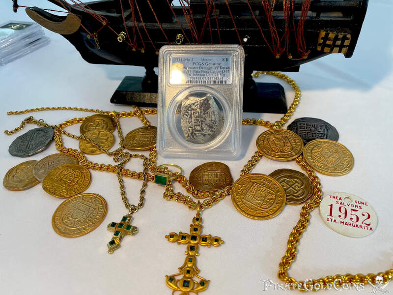 Mexico 8 Reales 1711 "Dated! 1715 Fleet Shipwreck" PCGS VF 3