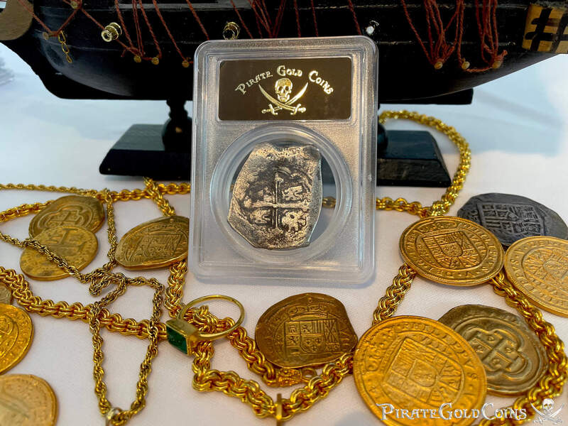 Mexico 8 Reales 1711 "Dated! 1715 Fleet Shipwreck" PCGS VF 8