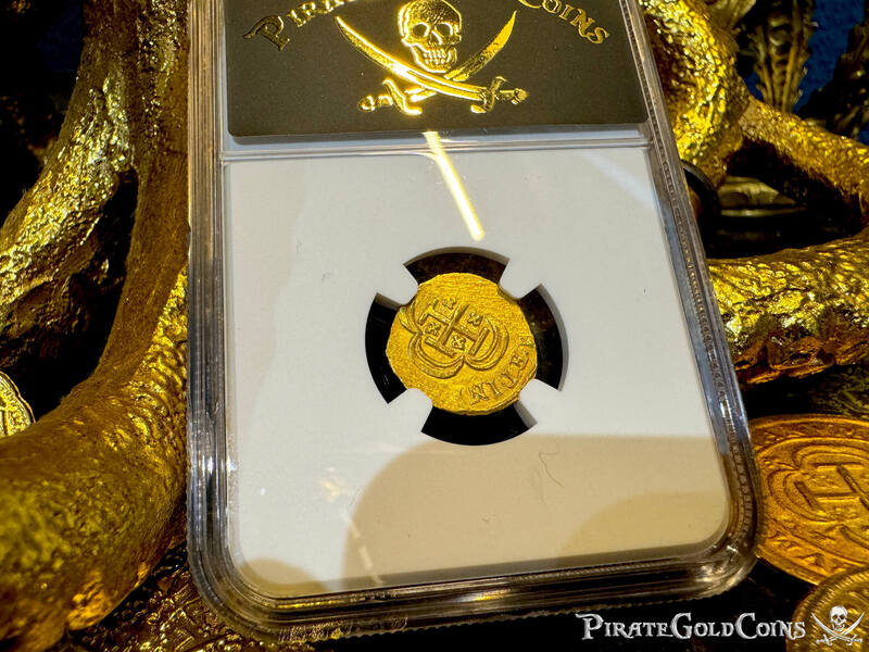 Mexico 1 Escudo 1712-13 "1715 Fleet Shipwreck" NGC 65 13