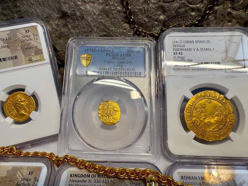 Mexico 1 Escudo 1712-13 "Philip V" PCGS 58 15