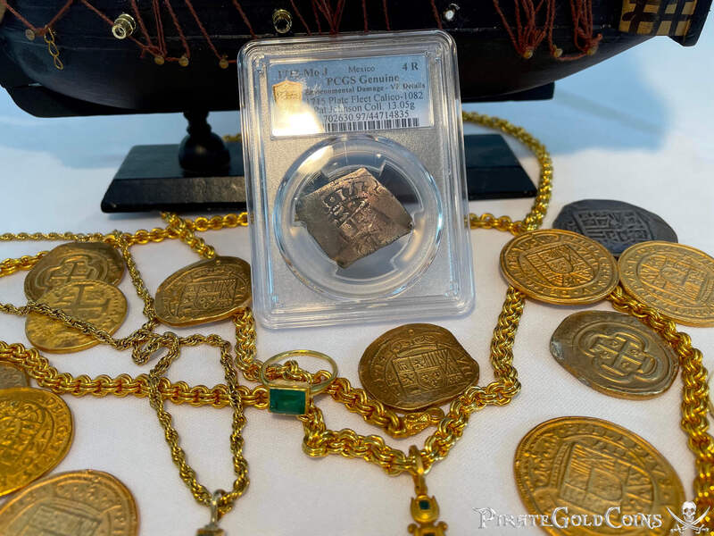 Mexico 4 Reales 1712 "Full Date- 1715 Fleet Shipwreck" PCGS VF 6