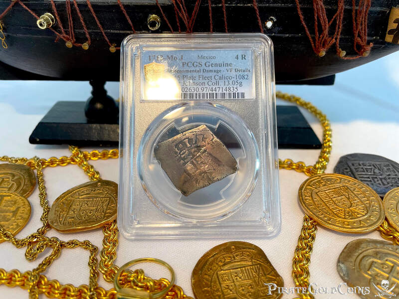 Mexico 4 Reales 1712 "Full Date- 1715 Fleet Shipwreck" PCGS VF 7