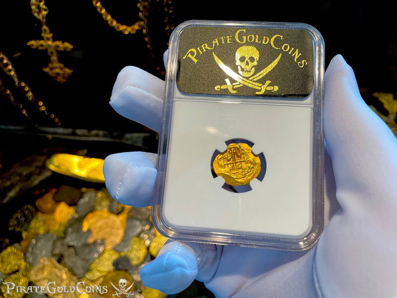 Mexico 1 Escudo 1713 Dated! "Finest Known- 1715 Fleet Shipwreck" NGC 64 11