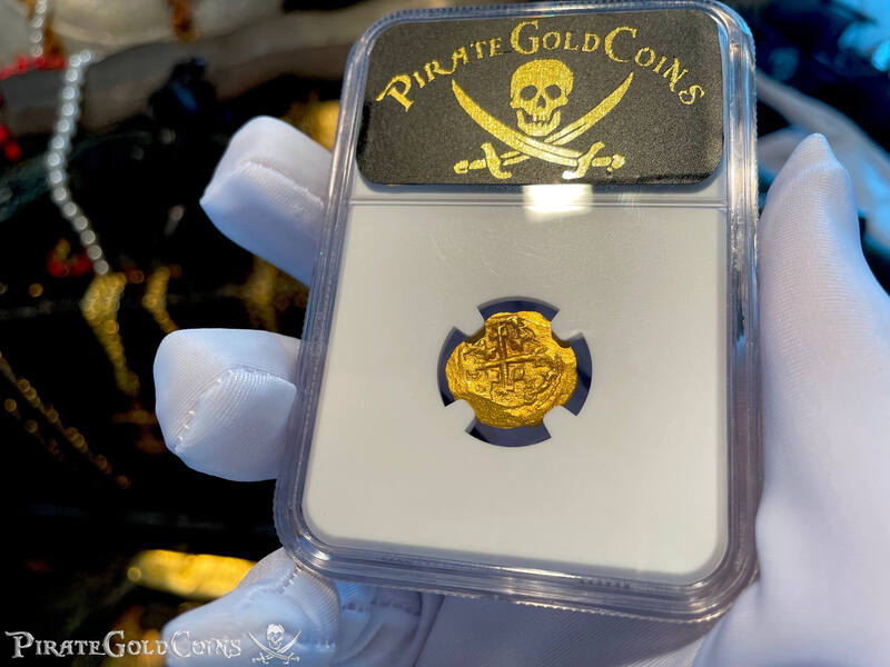 Mexico 1 Escudo 1713 Dated! "Finest Known- 1715 Fleet Shipwreck" NGC 64 15