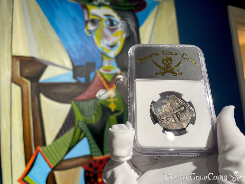 Mexico 4 Reales 1713/2 "1715 Fleet Shipwreck" NGC VF 3