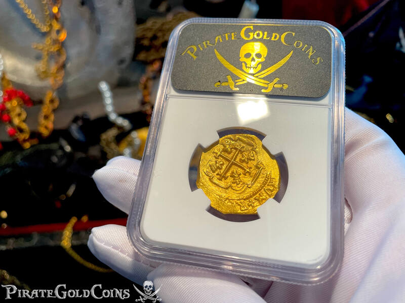 Mexico 4 Escudos 1713 "Finest Known! From the Fleet!" NGC 66 12