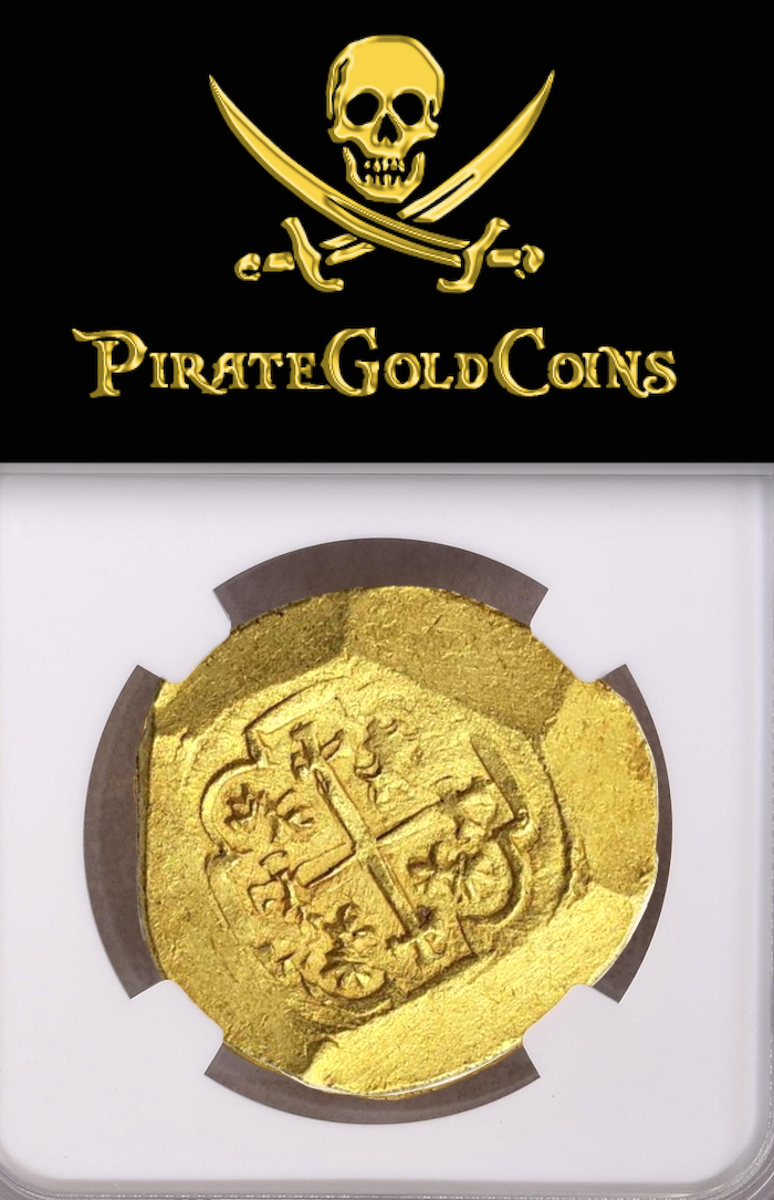 Mexico 8 Escudos Full Date 1713 "From 1715 Fleet Shipwreck" NGC 63 24