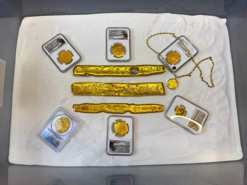 Mexico 8 Escudos 1713 "1715 Fleet Shipwreck" NGC 63 29