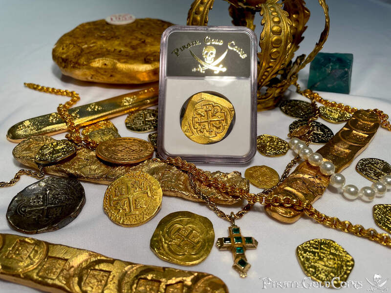 Mexico 8 Escudos 1713 "Finest Known - 1715 Fleet Shipwreck" NGC 66 13