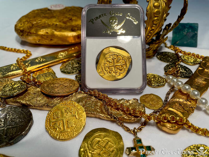 Mexico 8 Escudos 1713 "Finest Known - 1715 Fleet Shipwreck" NGC 66 9