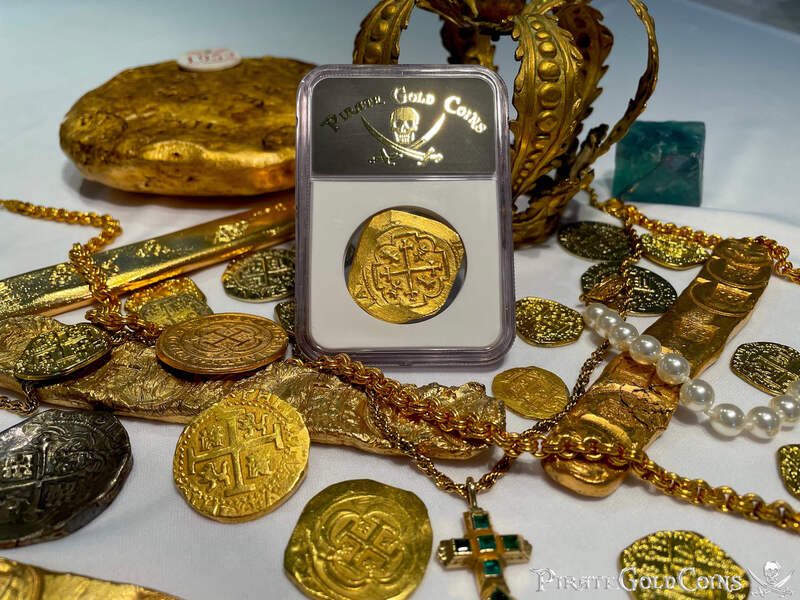 Mexico 8 Escudos 1713 "Finest Known - 1715 Fleet Shipwreck" NGC 66 4