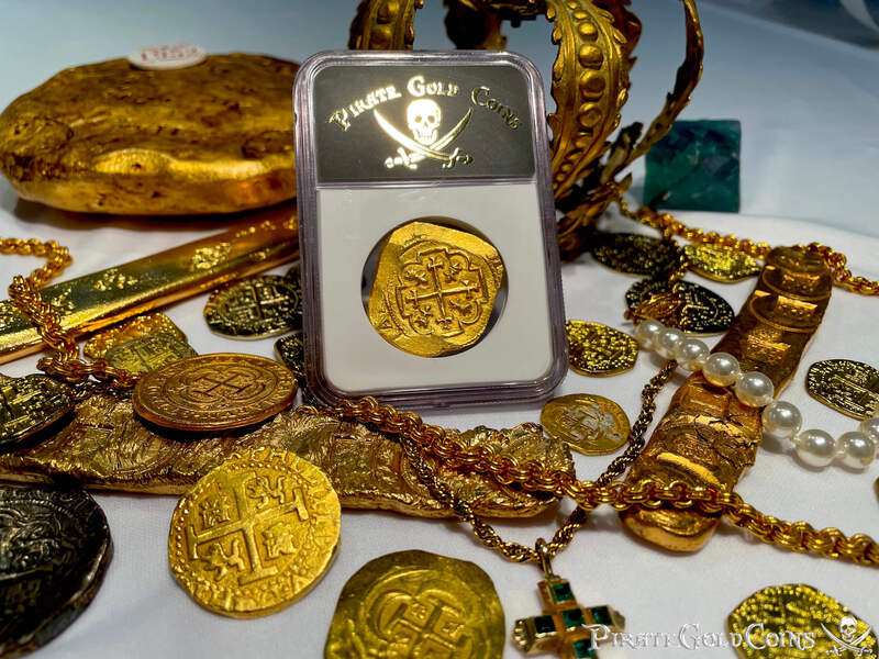 Mexico 8 Escudos 1713 "Finest Known - 1715 Fleet Shipwreck" NGC 66 14