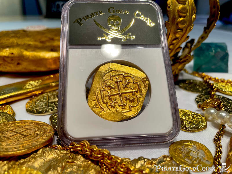 Mexico 8 Escudos 1713 "Finest Known - 1715 Fleet Shipwreck" NGC 66 15