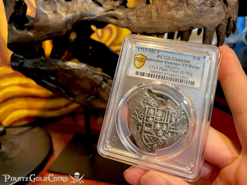 Mexico 8 Reales 1713 "1715 Fleet Shipwreck" NGC VF 2