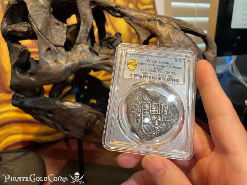 Mexico 8 Reales 1713 "1715 Fleet Shipwreck" NGC VF 3