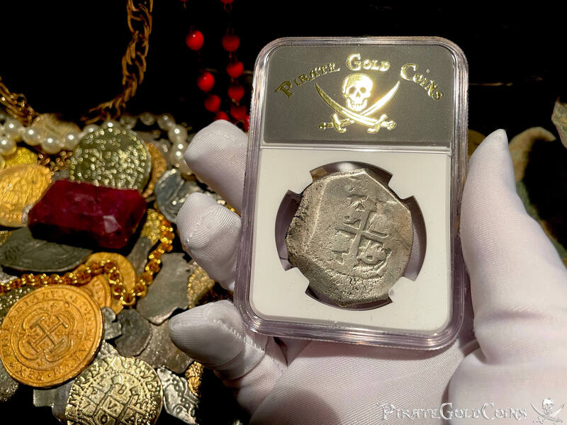 Mexico 8 Reales 1713 "Dated- 1715 Fleet Shipwreck" NGC VF 4