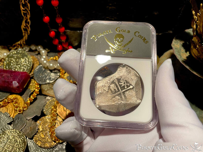 Mexico 8 Reales 1713 "Dated - 1715 Fleet Shipwreck" NGC XF 6