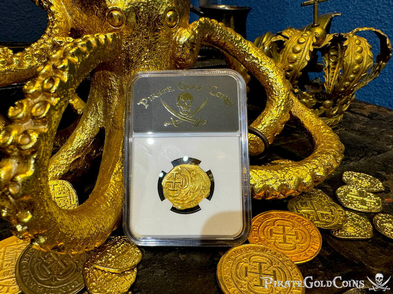 Mexico 2 Escudos 1714-15 "1715 Fleet Shipwreck" NGC 63 13