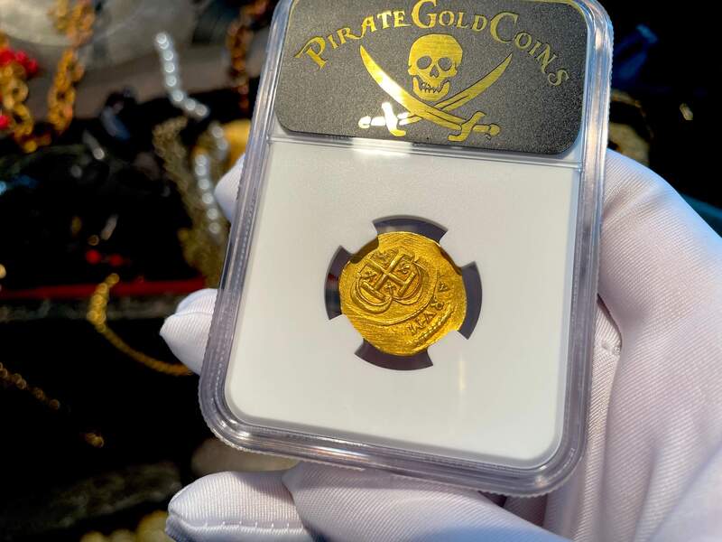 Mexico 2 Escudos 1714-15 "From 1715 Fleet Shipwreck" NGC 63 2