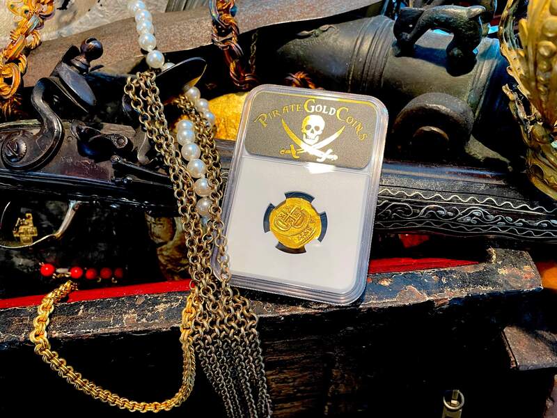 Mexico 2 Escudos 1714-15 "From 1715 Fleet Shipwreck" NGC 63 5