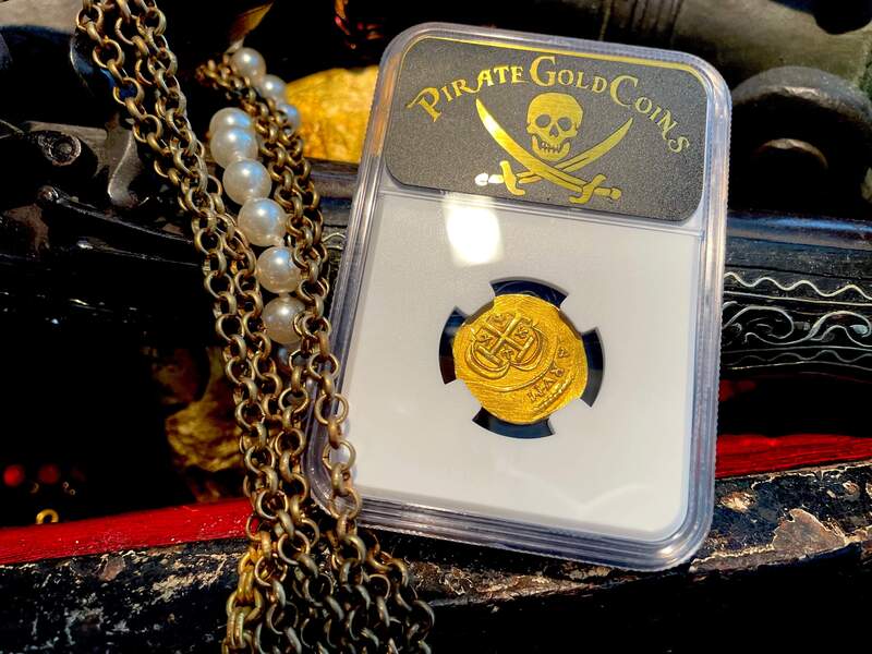 Mexico 2 Escudos 1714-15 "From 1715 Fleet Shipwreck" NGC 63 6