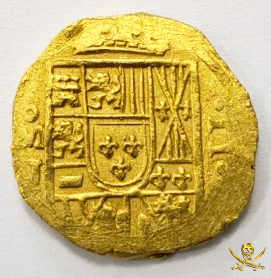 Mexico 2 Escudos 1714-15 "From 1715 Fleet Shipwreck" NGC 65 2