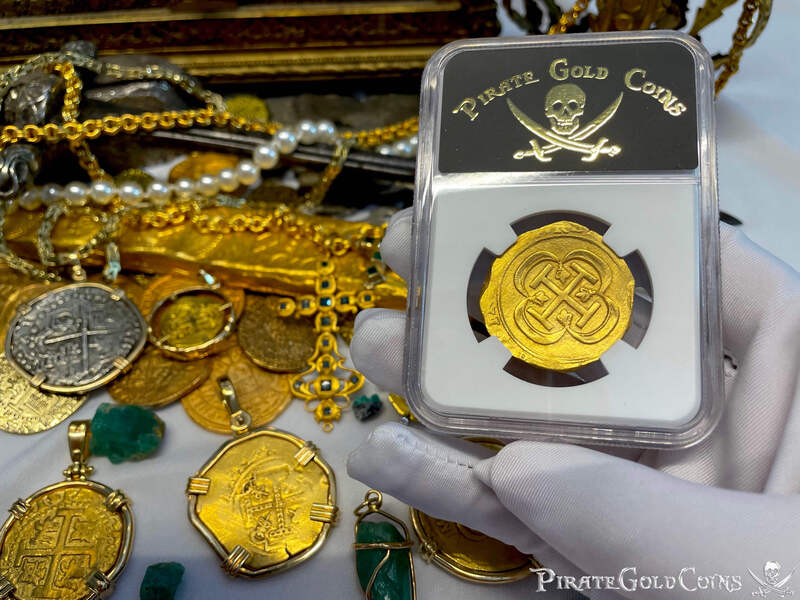 Mexico 8 Escudos 1714-1715 "1715 Fleet Shipwreck" NGC 62 11