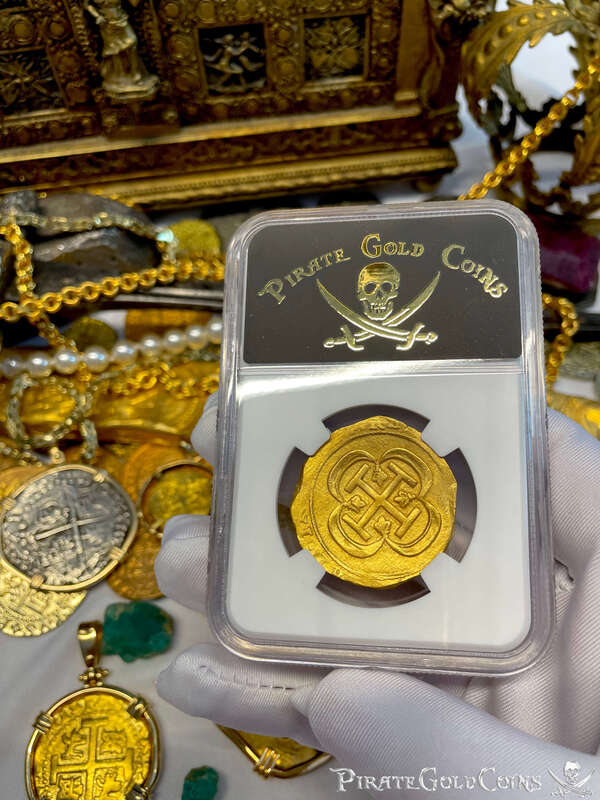 Mexico 8 Escudos 1714-1715 "1715 Fleet Shipwreck" NGC 62 15