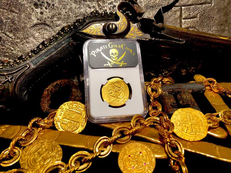 Mexico 8 Escudos 1714-15 "1715 Plate Fleet Shipwreck" NGC 62 13